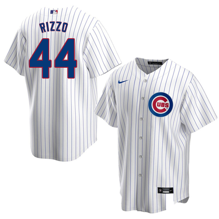 Nike Men #44 Anthony Rizzo Chicago Cubs Baseball Jerseys Sale-White